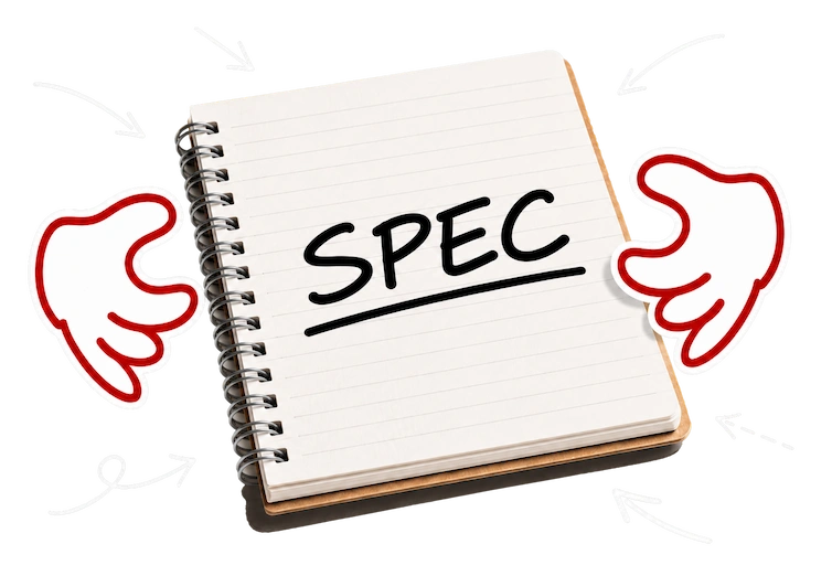 Messy input to clean spec
